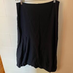 Sarah Pacini Classic Black A-Line Skirt